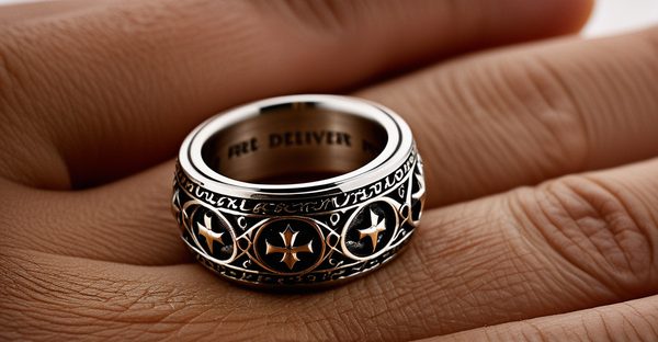 Livraison gratuite sur vos belles bagues templierâ€‰!